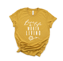 Load image into Gallery viewer, LIVE A LIFE - SHORT SLEEVE UNISEX TEE