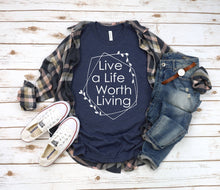 Load image into Gallery viewer, LIVE A LIFE SHORT SLEEVE TEE