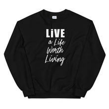 Load image into Gallery viewer, LIVE A LIFE Unisex Non Hoodie Sweatshirt