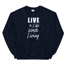 Load image into Gallery viewer, LIVE A LIFE Unisex Non Hoodie Sweatshirt