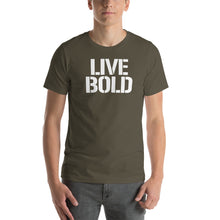 Load image into Gallery viewer, LIVE BOLD SHORT SLEEVE TEE