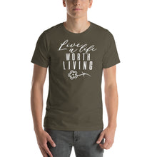 Load image into Gallery viewer, LIVE A LIFE - SHORT SLEEVE UNISEX TEE