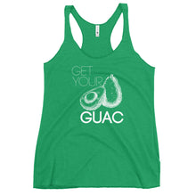 Load image into Gallery viewer, GET YOUR GUAC WOMEN'S RACERBACK TANK