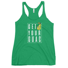Load image into Gallery viewer, GET YOUR GUAC WOMEN'S RACERBACK TANK