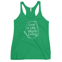 Load image into Gallery viewer, LIVE A LIFE WOMEN'S RACERBACK TANK