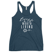 Load image into Gallery viewer, LIVE A LIFE WOMEN'S RACERBACK TANK