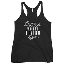 Load image into Gallery viewer, LIVE A LIFE WOMEN'S RACERBACK TANK