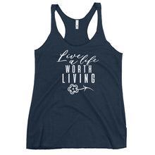 Load image into Gallery viewer, LIVE A LIFE WOMEN'S RACERBACK TANK