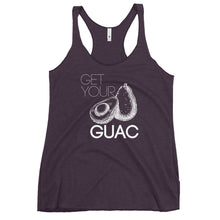 Load image into Gallery viewer, GET YOUR GUAC WOMEN'S RACERBACK TANK