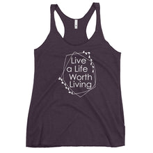 Load image into Gallery viewer, LIVE A LIFE WOMEN'S RACERBACK TANK