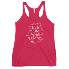 Load image into Gallery viewer, LIVE A LIFE WOMEN'S RACERBACK TANK