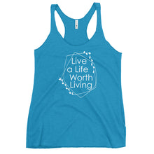 Load image into Gallery viewer, LIVE A LIFE WOMEN'S RACERBACK TANK
