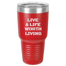 Load image into Gallery viewer, Live A LIfe - 30 oz Ringneck Tumbler
