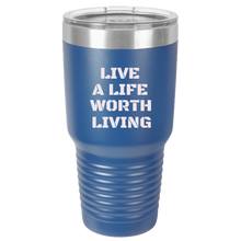 Load image into Gallery viewer, Live A LIfe - 30 oz Ringneck Tumbler

