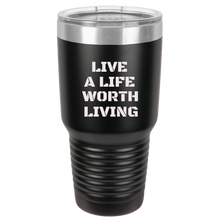 Load image into Gallery viewer, Live A LIfe - 30 oz Ringneck Tumbler
