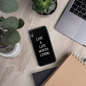 LIVE A LIFE - iPHONE CASE