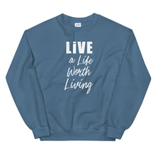 Load image into Gallery viewer, LIVE A LIFE Unisex Non Hoodie Sweatshirt
