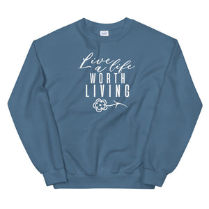 LIVE A LIFE Non Hoodie Sweatshirt