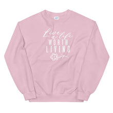 Load image into Gallery viewer, LIVE A LIFE Non Hoodie Sweatshirt

