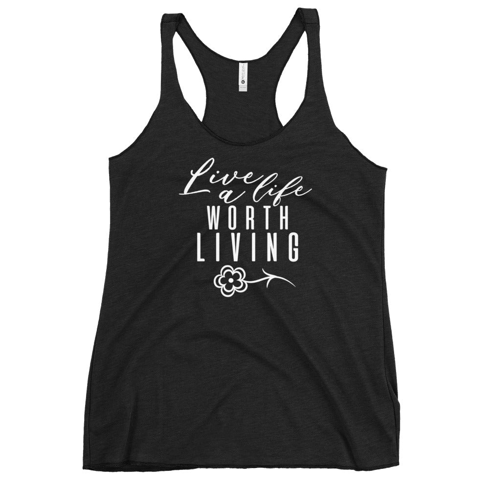 LIVE A LIFE WOMEN'S RACERBACK TANK